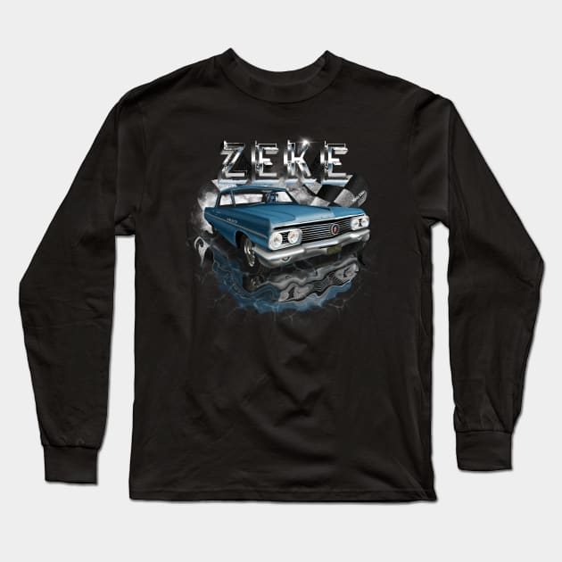 Zeke driving the LeSabre Long Sleeve T-Shirt by Mindy’s Beer Gear